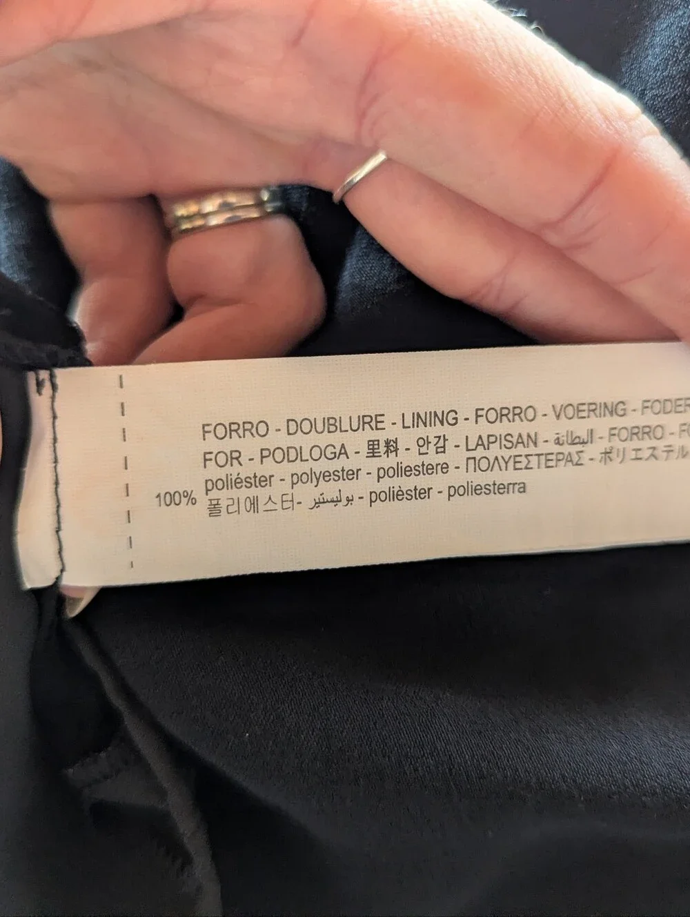 Zara elegant satin
